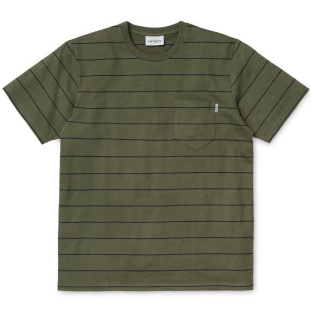 Men's Carhartt WIP Feeder Pocket Tee - Gray (NWT)
